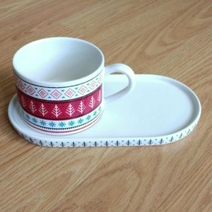 NWOT | Chapters Indigo Nordic Mug and Tray Set